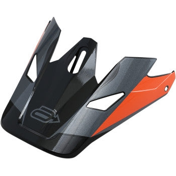 Arctiva Visor for Summit Rise Helmets - Black/Orange