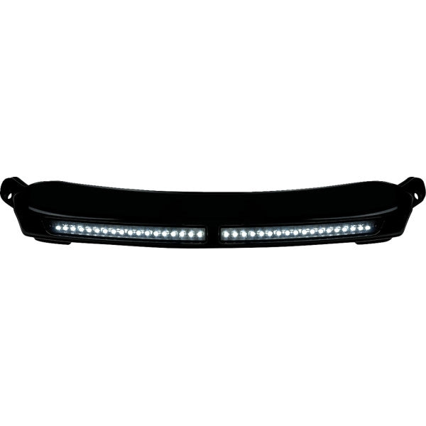 Custom Dynamics CD-RG-CV-W-B DRL Center Windshield Trims - Gloss Black