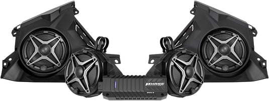 Ssv Works MAVR-PHZ2ATD 4 Speaker Kit with Phase EQ Amplifier