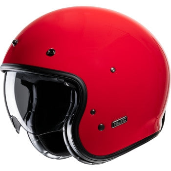 Hjc V31 Solid Helmet (Large, Deep Red)