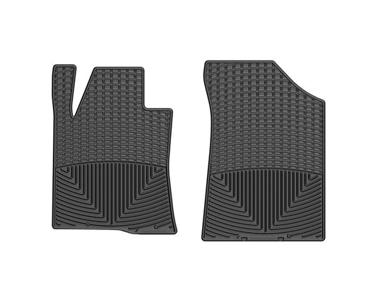 Weathertech W294 WT Rubber Mats - Front - Blk
