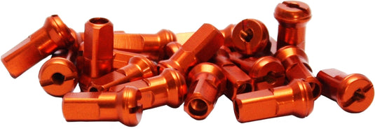 Dubya 98-611O Spoke Nipples - Orange
