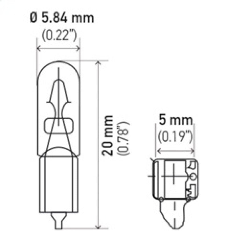 Load image into Gallery viewer, Hella 2721 HELLA Miniature Bulb
