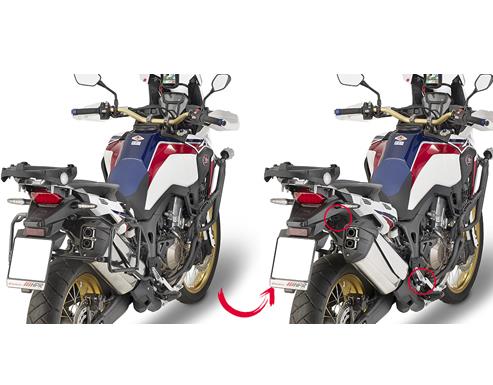 Givi PLR1144 Side Case Hardware for Trekker Series Hard Cases