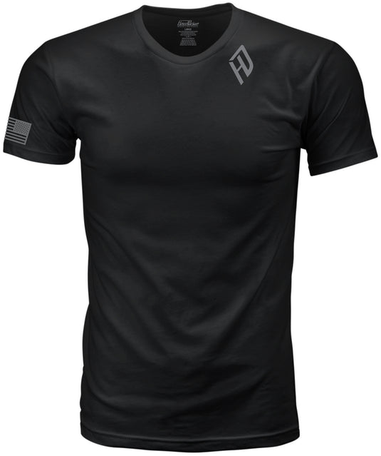 Harddrive Shield T-Shirt (Medium, Black)