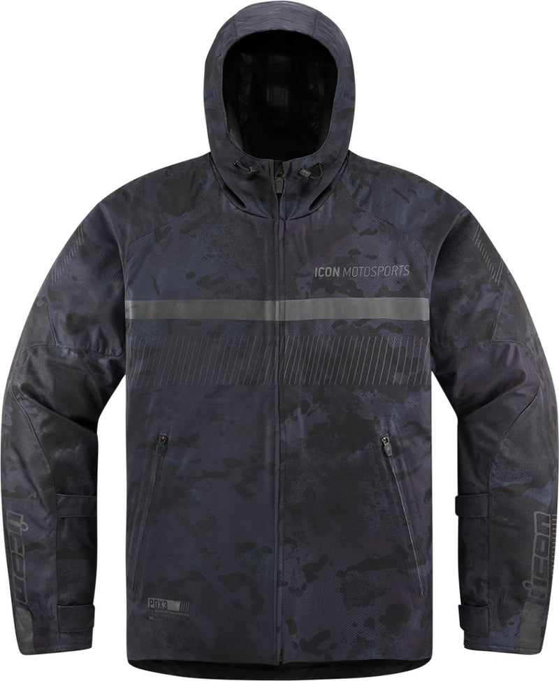 Icon PDX3 Jacket Dark Camo Black