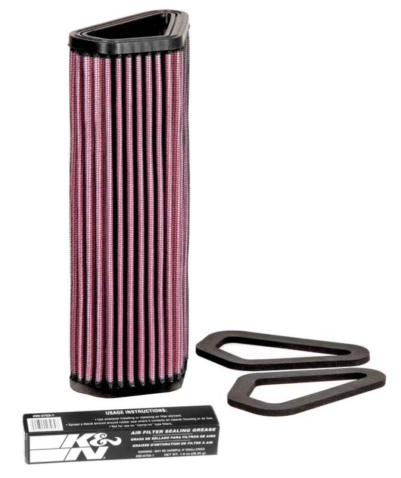 Load image into Gallery viewer, K&amp;N Engineering DU-1007 KN Motorcycle Direct Fit Air Filters
