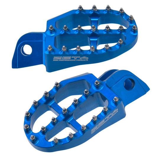 Zeta ZE93-1630 Aluminum Footpeg - Blue
