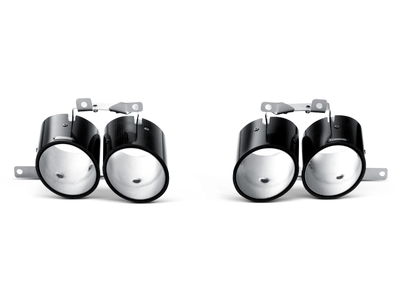 Load image into Gallery viewer, Akrapovic TP-CT/7 AKR Tail Pipe Set - Carbon
