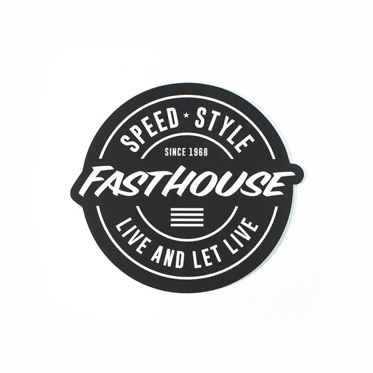 Fasthouse 3290-0609-00 Let Live Sticker