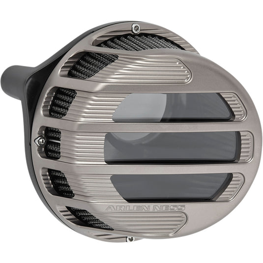 Arlen Ness 81-314 Sidekick Air Cleaner -Titanium Anodized