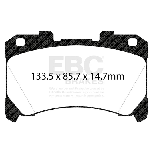 Ebc DP82430RP1 EBC RP-1 Brake Pad Sets