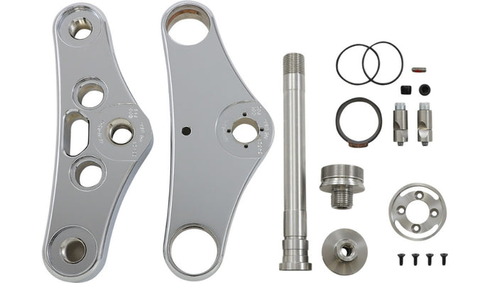 Hawg Halters Inc 49WGCR3-HFS 3deg. Triple Tree - Chrome