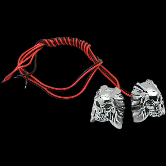 K&S Technologies 25-9140 Skull LED License Plate Mounting Bolts