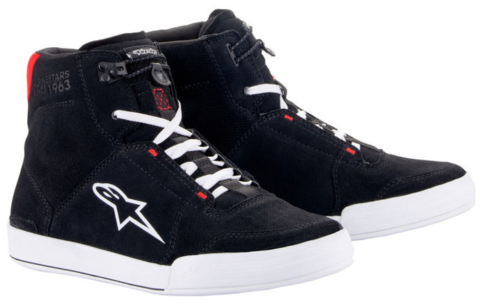 Black/White/Bright Red