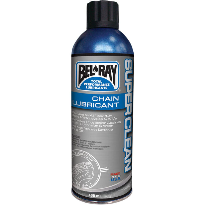 Bel-Ray 99470-A400W Super Clean Chain Lube - 400ml. Aerosol