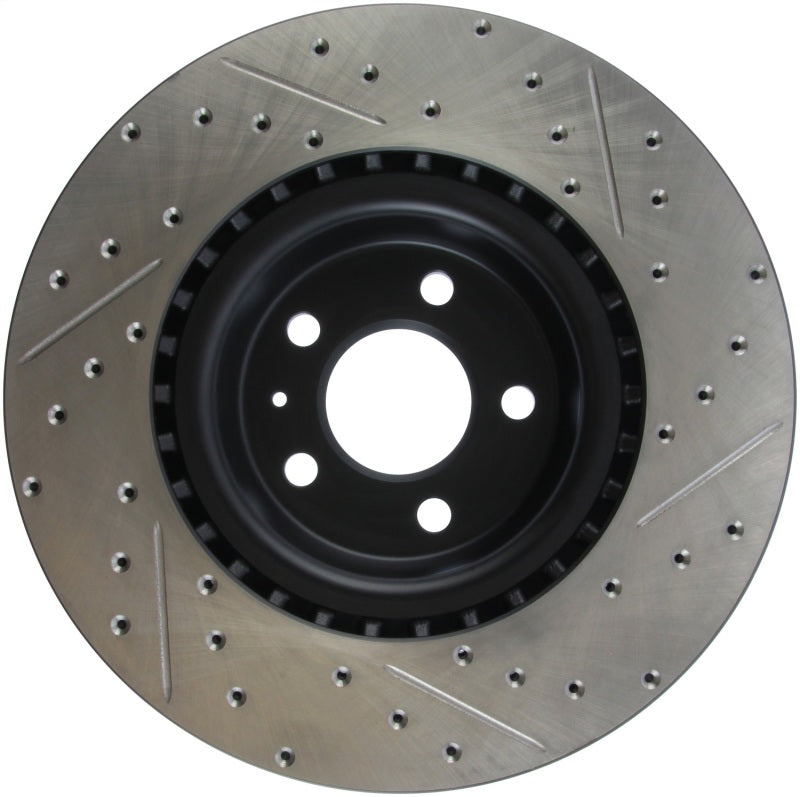 Load image into Gallery viewer, Stoptech 127.33138R ST Slot &amp; Drill Brake Rotors

