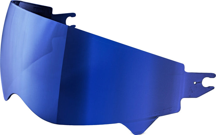 Scorpion Sun Visor for Covert X Helmets - Blue Mirror