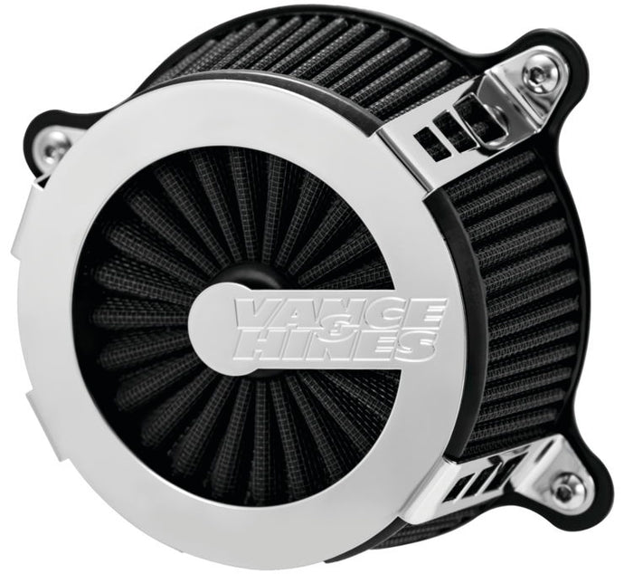 Vance & Hines 70355 VO2 Cage Fighter Air Intake - Chrome