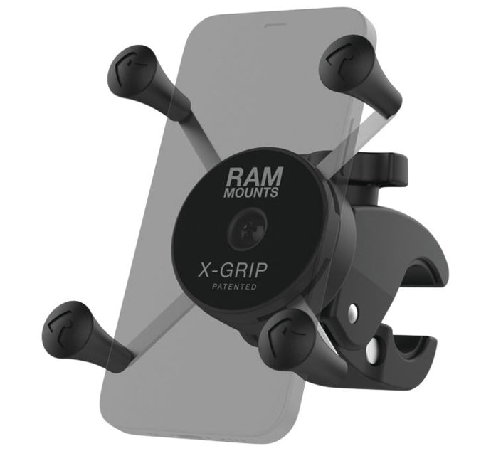 Ram Mounts RAM-HOL-UN7-400-2U Tough-Claw Mount with X-Grip Cradle - 1.875in.-3.25in.
