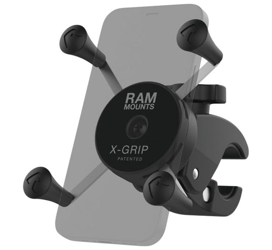 Ram Mounts RAM-HOL-UN7-400-2U Tough-Claw Mount with X-Grip Cradle - 1.875in.-3.25in.