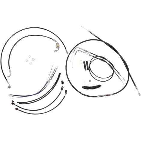 Magnum 489311 Black Vinyl XR Handlebar Installation Kit for 12-14in. Ape