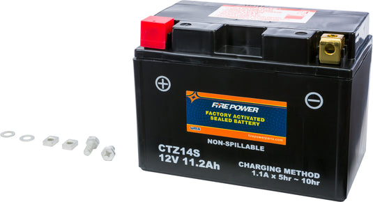 Fire Power CTZ14S Factory Activated Maintenance Free Sealed Battery