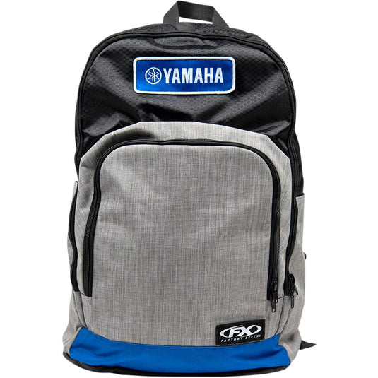 Factory Effex 23-89210 Yamaha Standard Backpacks - Black/Gray/Blue