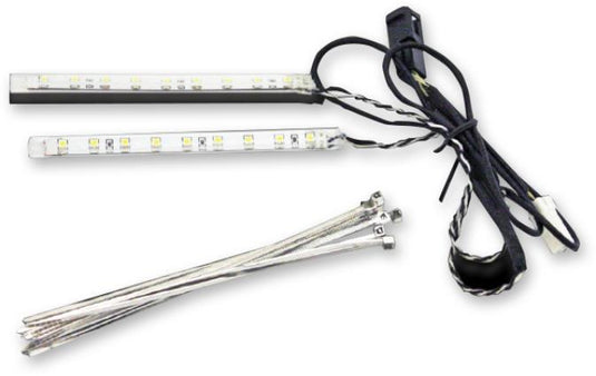 Custom Dynamics CD-VENT-TF-KIT Lighted Fairing Vent Trim - White