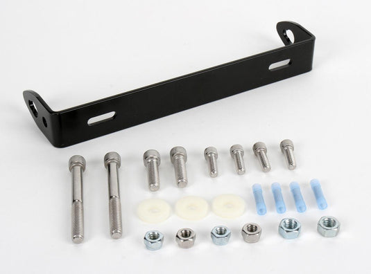 Saddlemen 2020-0348 S4 Saddlebag License Plate Bracket-Mounted Turn Signal Relocation Kit - Black