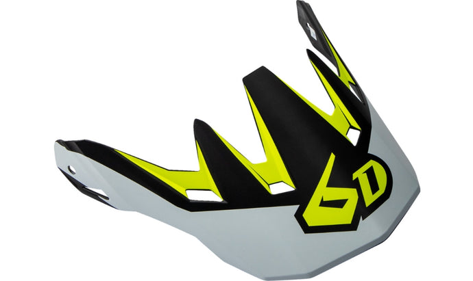 6D Visor for ATR-2 Youth Helmet - Drive Neon Yellow
