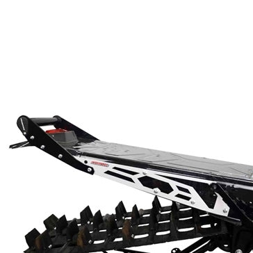 Straightline Performance 182-121-WHITE Hide N Go Rear Bumper - White/Black