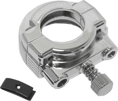 Harddrive 30-665A Throttle Clamps - Double Cable - Chrome