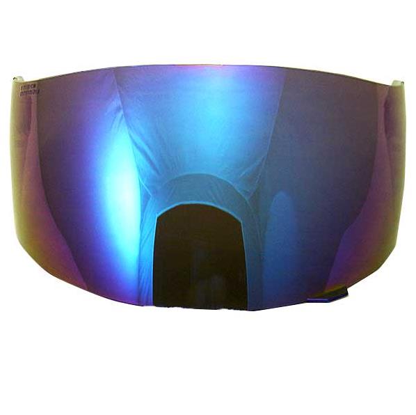 G-Max Face Shield for GM54 Helmet - Blue Iridium