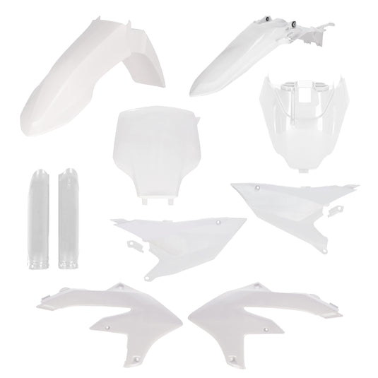 Acerbis 2988230002 Full Plastic Kit - White