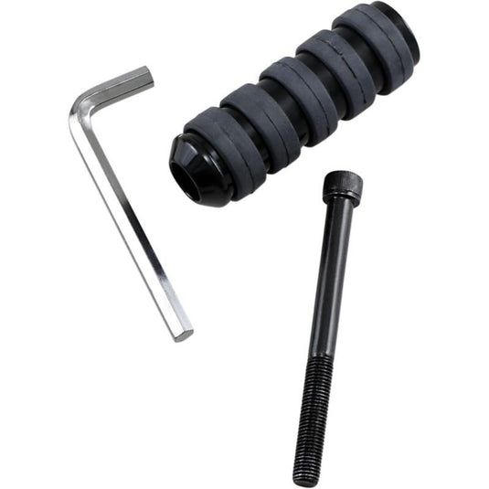 Drag Specialties 1603-0351 Extended Soft-Ride 3-1/4in. Shifter Peg - Black