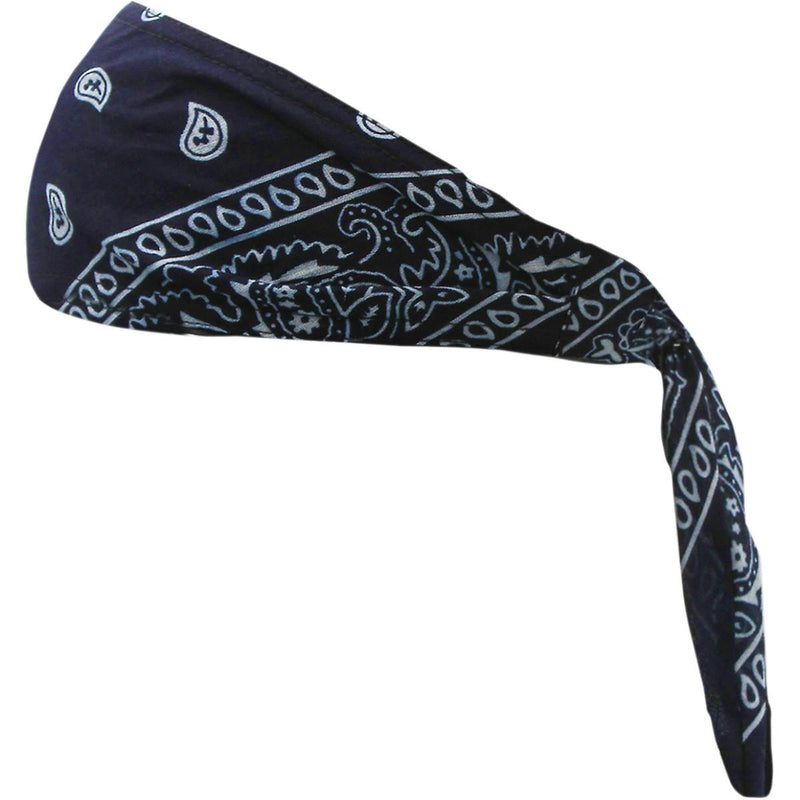 Schampa Old School Bandana Navy Paisley Blue