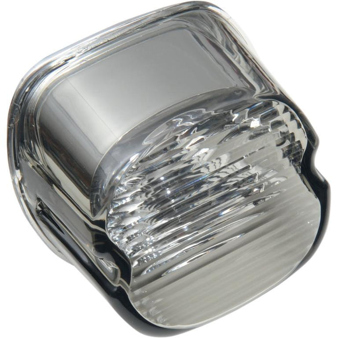 Drag Specialties 2010-0798 Laydown Taillight Lens with No Tag Window - Smoke