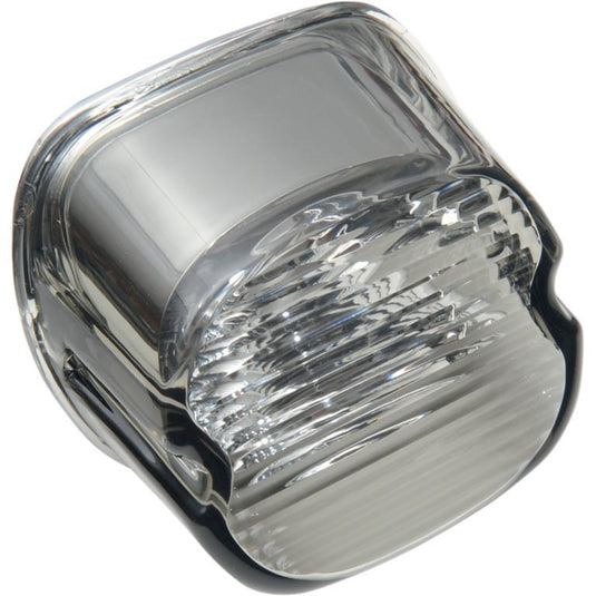 Drag Specialties 2010-0798 Laydown Taillight Lens with No Tag Window - Smoke
