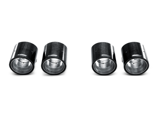 Akrapovic TP-CT/3 AKR Tail Pipe Set - Carbon