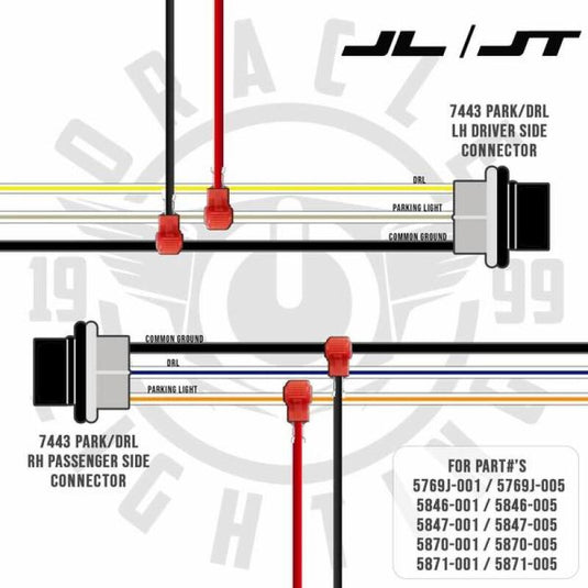 Oracle Lighting 5870-005 ORL Grille LED Kits