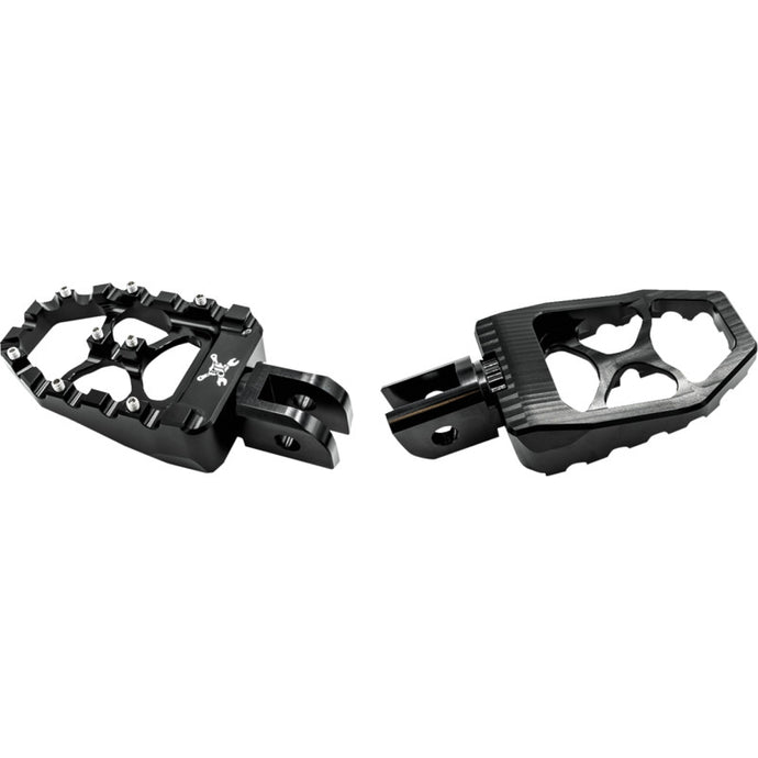 Burly Brand B13-1016B MX Evolution Footpegs - Black