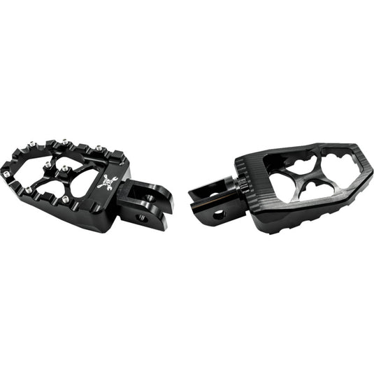 Burly Brand B13-1016B MX Evolution Footpegs - Black
