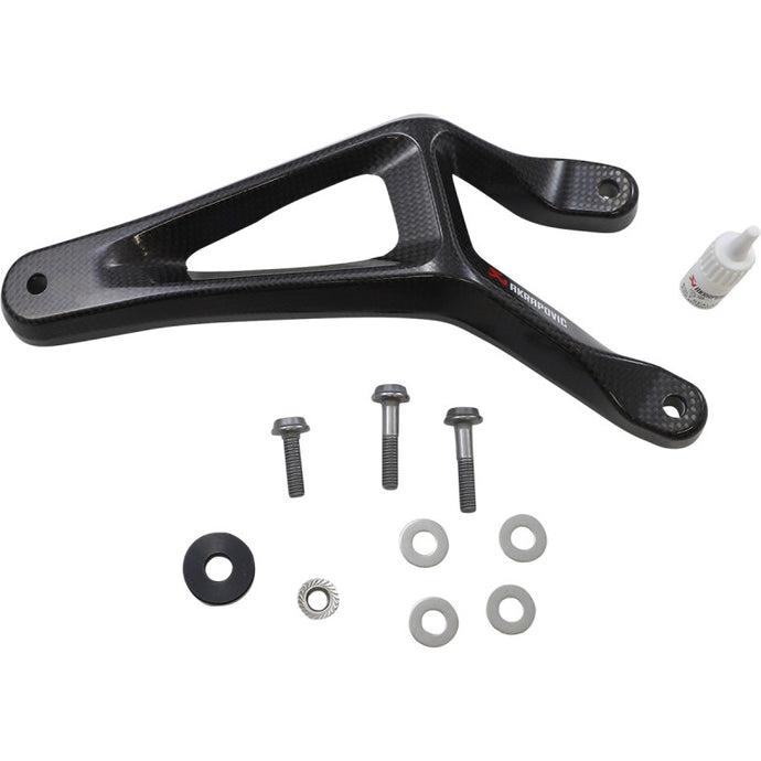 Akrapovic P-MBK10SO2 Exhaust Muffler Bracket - Carbon Fiber