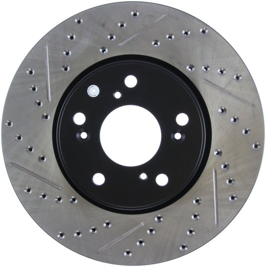 Stoptech 127.40086R ST Slot & Drill Brake Rotors