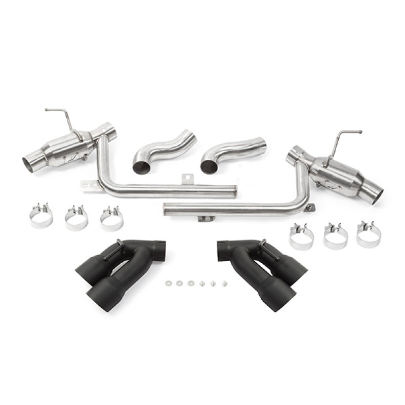 Load image into Gallery viewer, Mishimoto MMEXH-CAM8-16AQTPBK MM Axle-back Exhaust
