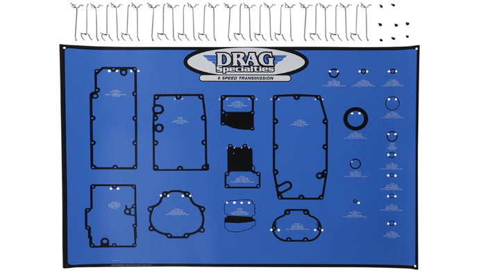 Drag Specialties 0934-6983 Gasket Board - 6 Speed