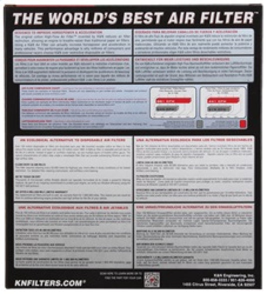 K&N Engineering 33-5051 KN Drop in Air Filters