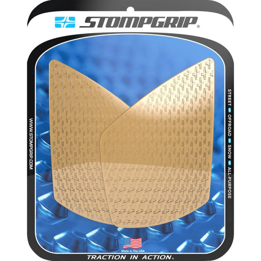 Stompgrip 55-14-0199-1C Icon Profile Traction Tank Grip - Street - Clear