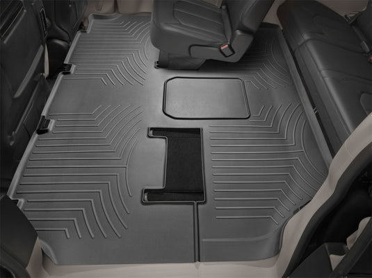 Weathertech 444962IM WT 3D FloorMat - Rear - Blk
